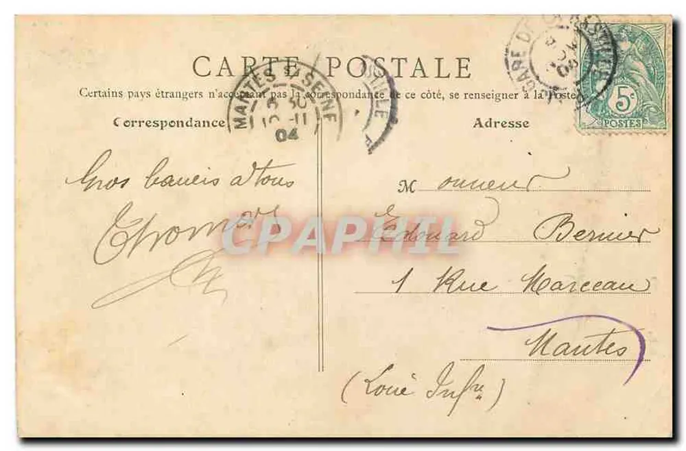 PARIS — Fontaine de Carpeaux — Éditeur Paris, n°3 - Verso