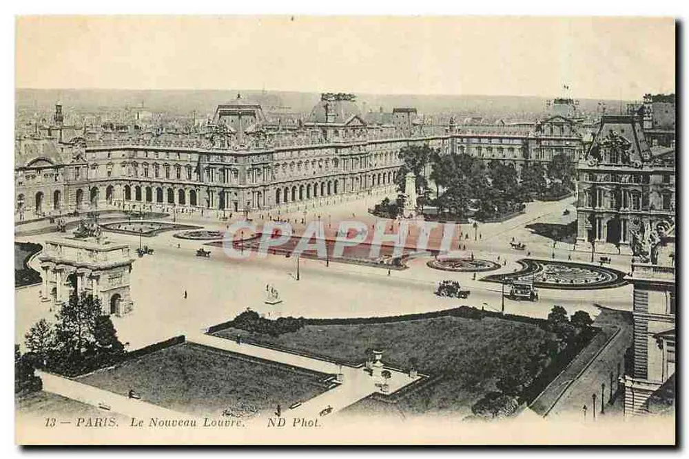 Paris — Le Nouveau Louvre — ND Phot. - Frente
