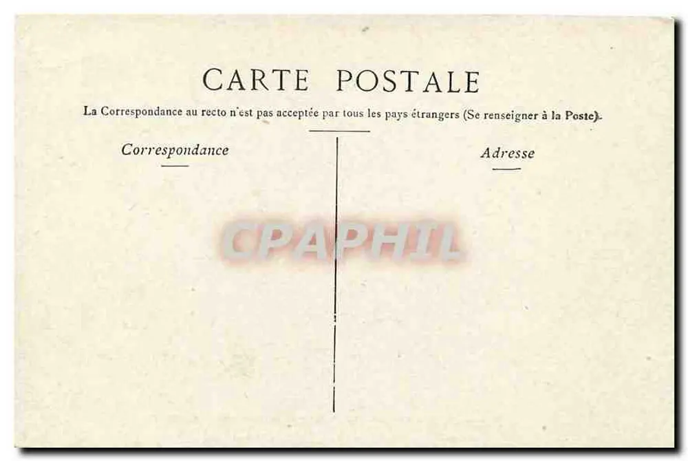 Paris - Le Conseil d'État, place du Palais Royal — éditeur non visible - Verso