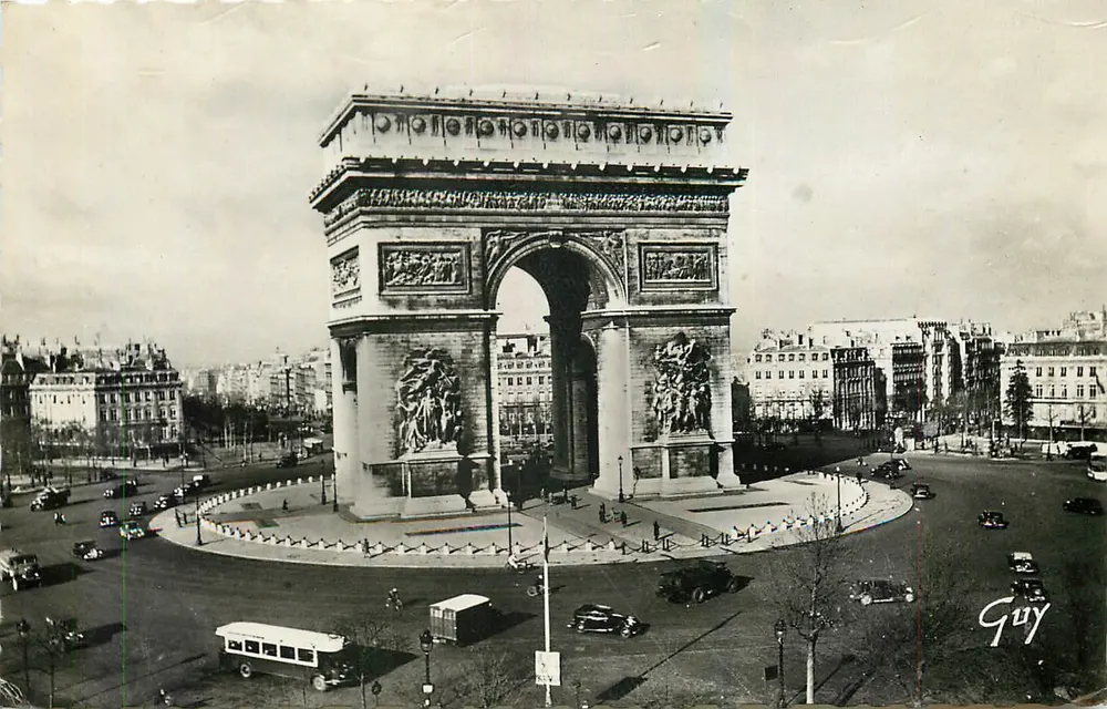 Arc de Triomphe — Place de l'Étoile — Guy - Vorderseite