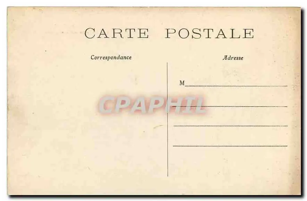 Paris — O Palácio do Élysée — C.M. n°34 - Verso