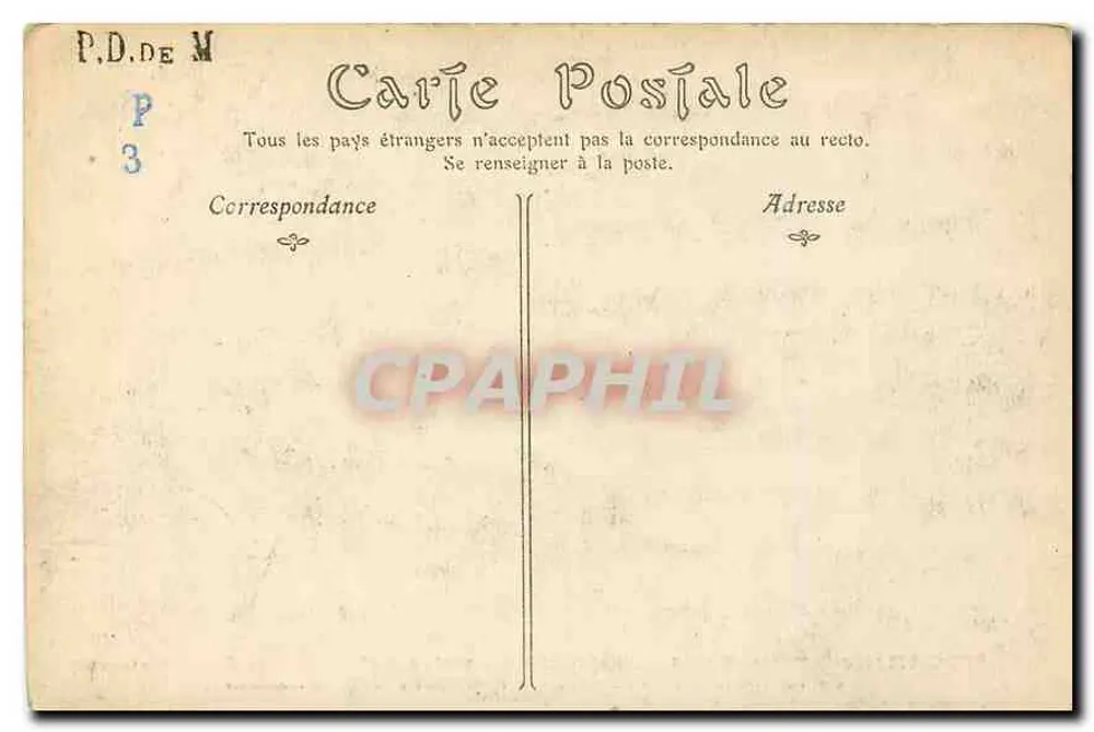 Exposition Défennale de l'Automobile — Une Fontaine de la Rive de la Concorde transformée en Fontana Lumineuse — M. P. D. de M. (éditeur) - Rückseite