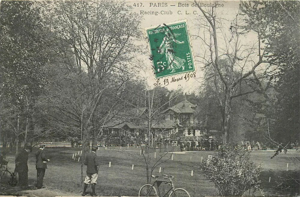 Paris — Bois de Boulogne — Racing-Club C. L. C. — Édition n°417 - Recto