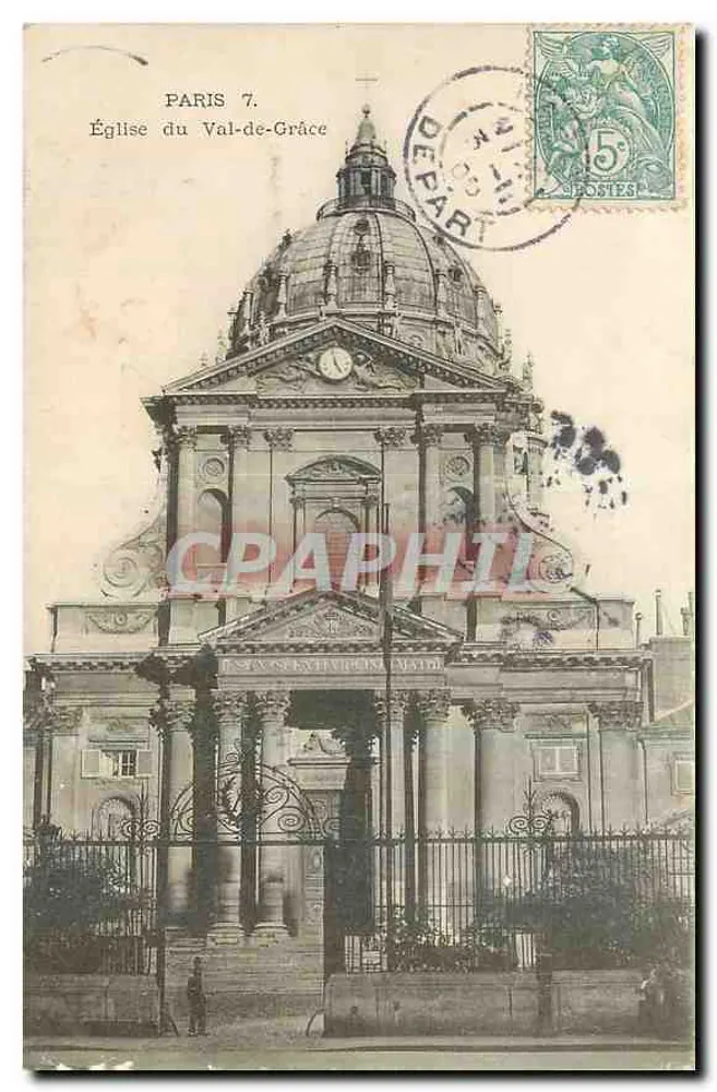 Igreja do Val-de-Grâce — Paris 7 — editor não identificado - Frente