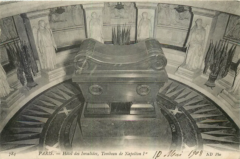Paris — Hôtel des Invalides, Tombeau de Napoléon Ier — Rivoli, n°784 - Recto