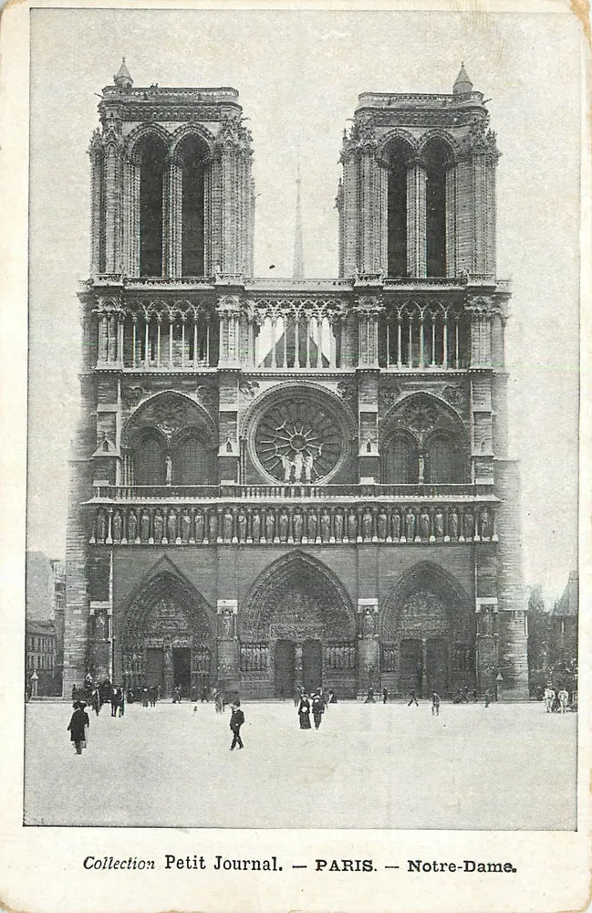 Notre-Dame — Paris — Coleção Petit Journal - Frente