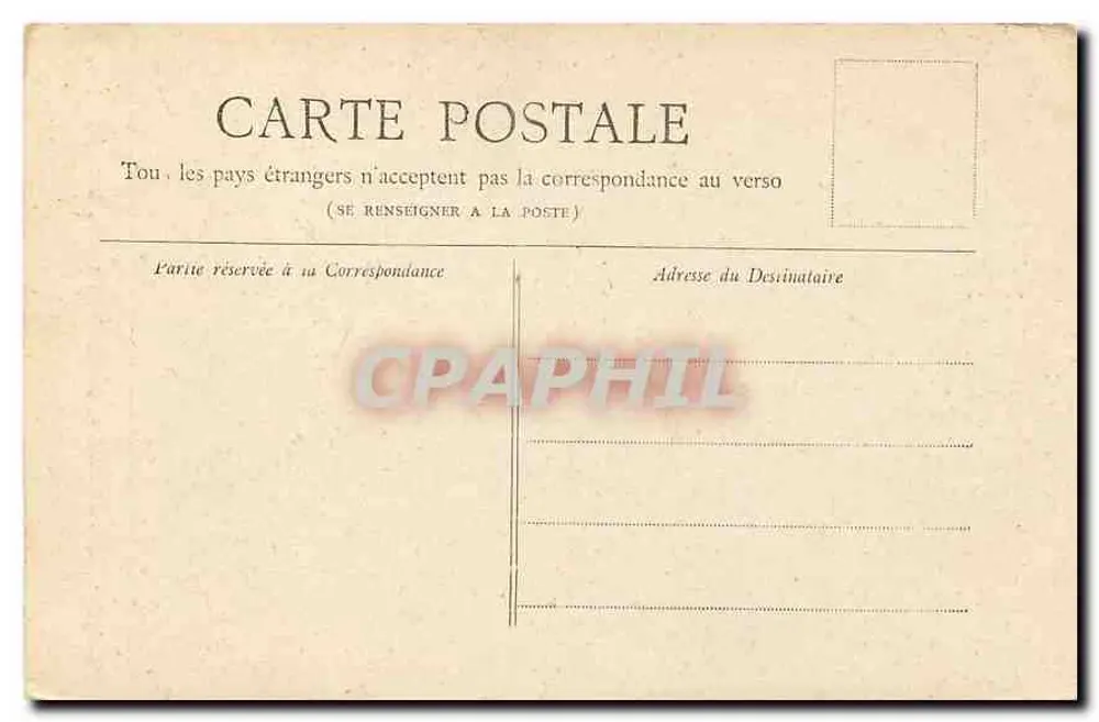 Praça da República — Paris — Coleção Petit Journal - Verso