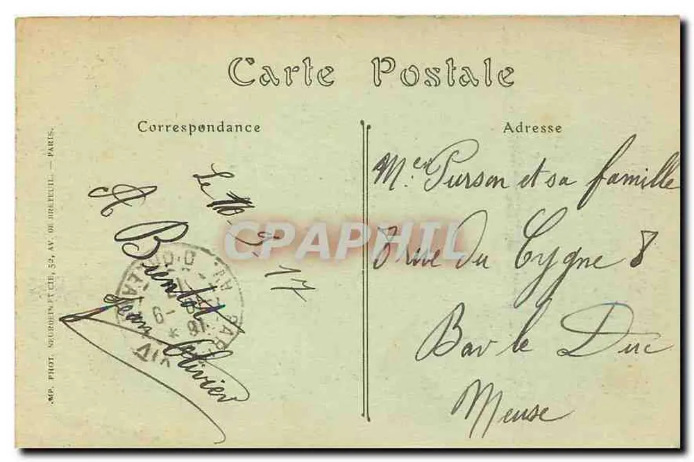 PARIS — A Place de la Concorde — JND Hot, n° 3887 - Verso