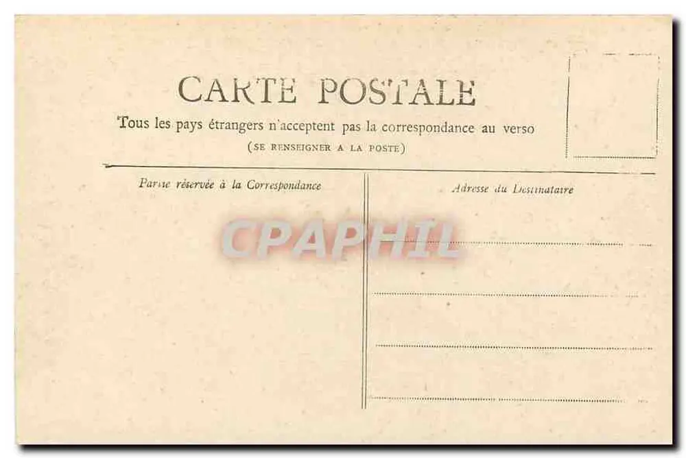 París — La Iglesia de la Trinidad — Colección Petit Journal - Reverso