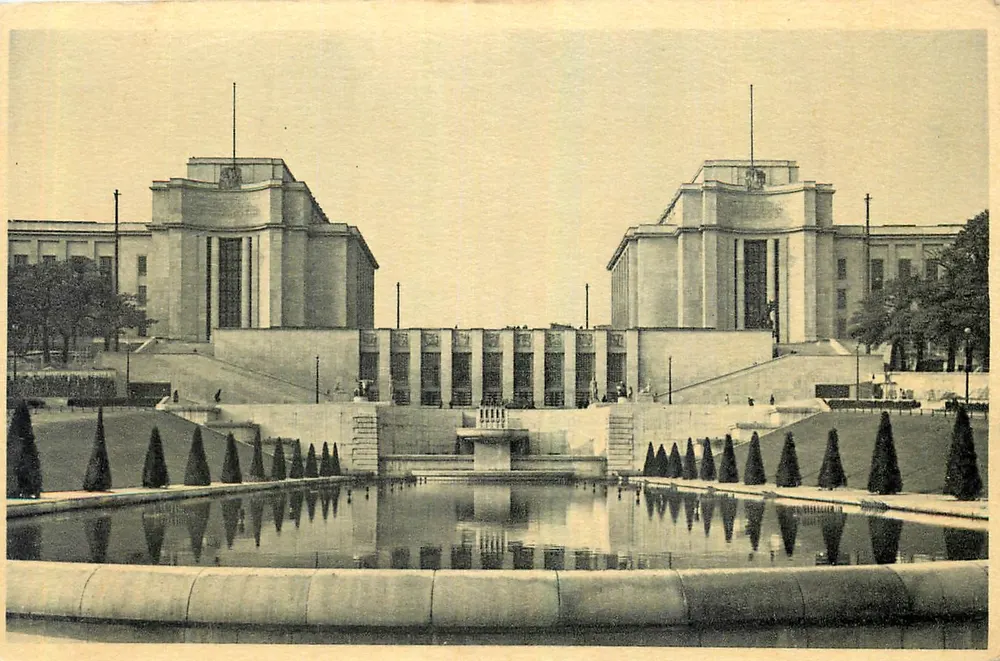 Palácio de Chaillot — Paris — Edições Mazarine - Frente