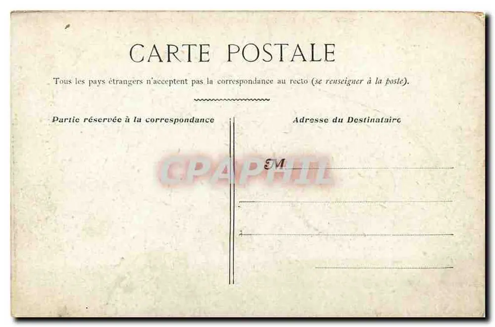 Paris — Ponte Alexandre III — editor não identificado - Verso