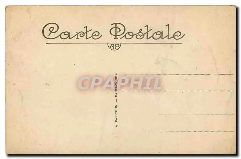 Paris — O Ponte Alexandre III — A. P. - Verso