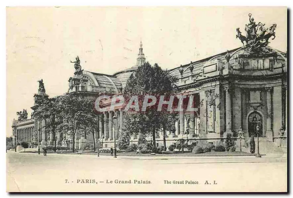 PARIS — O Grande Palácio — A. L. - Frente