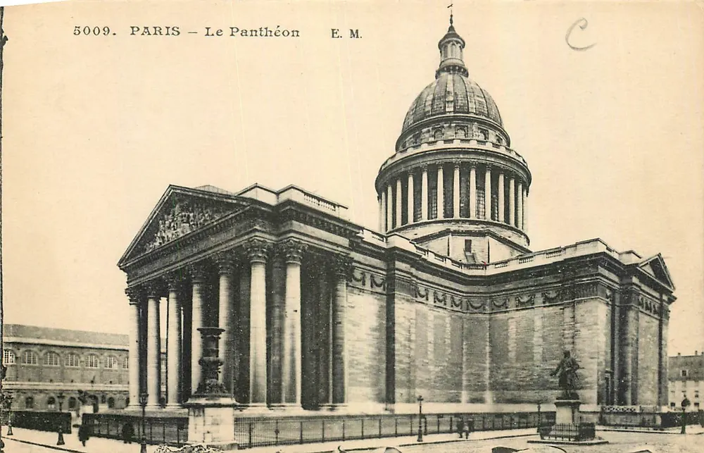 PARIS — O Panteão — E. M. n° 5009 - Frente