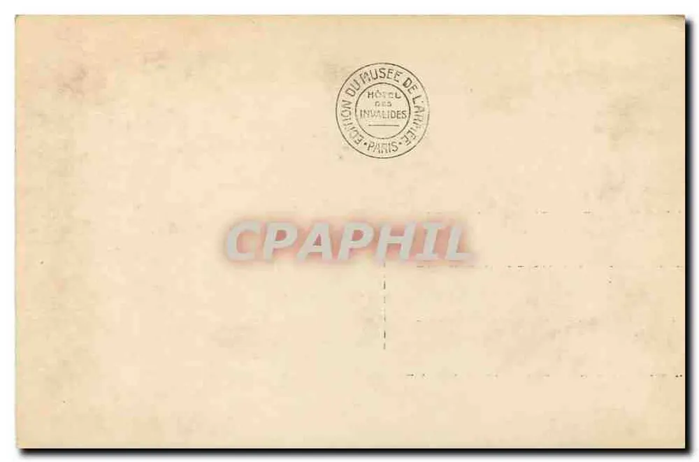 Hôtel des Invalides — Le Tombeau de Napoléon Ier — Éditeur non identifié, n° de série 6 - Verso