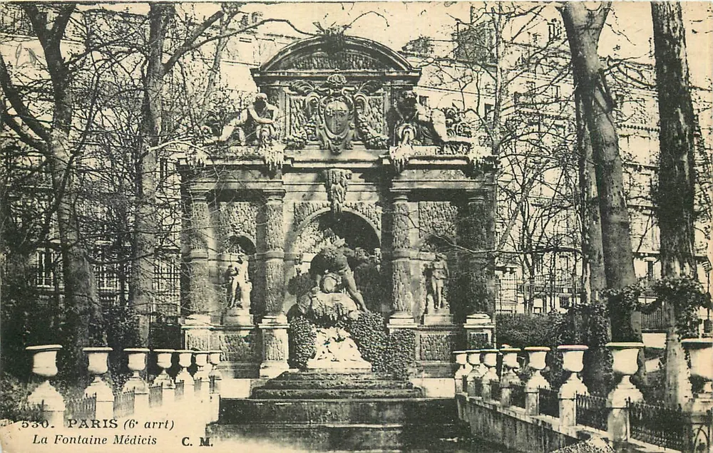 París (6° arr.) — Fuente Médicis — C. M. n° 530 - Anverso