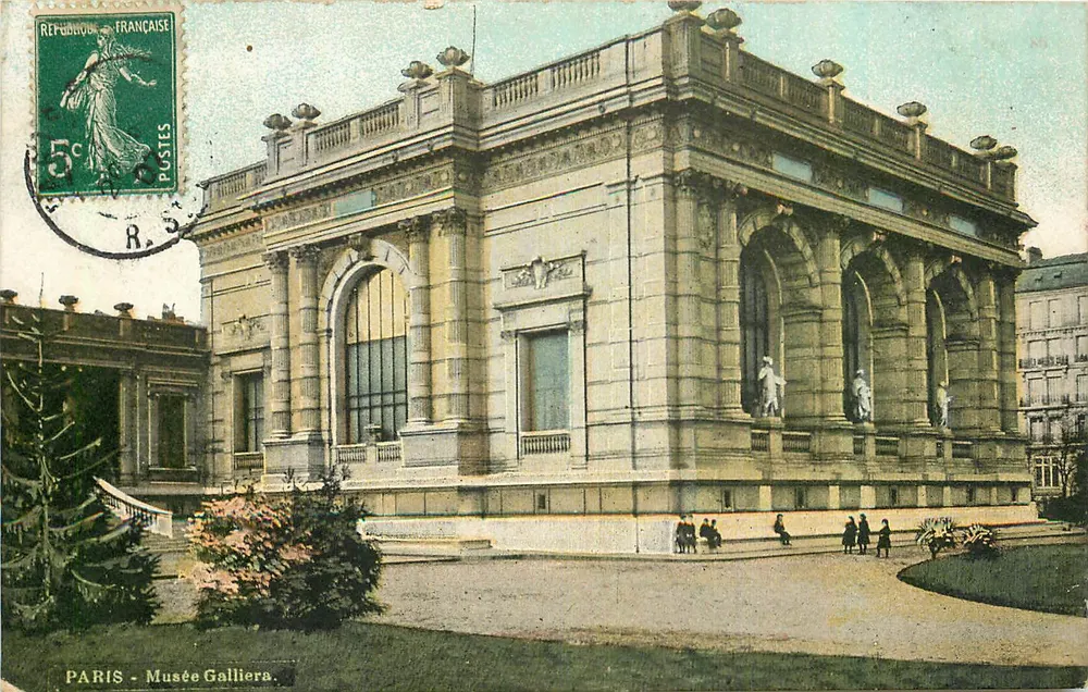Paris - Museu Galliera — editor L.V. & Cie - Frente