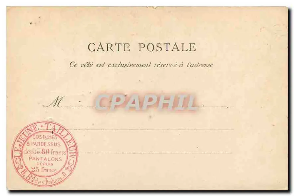 Paris - Hotel dos Invalidos - Fonte da Vitória - Verso