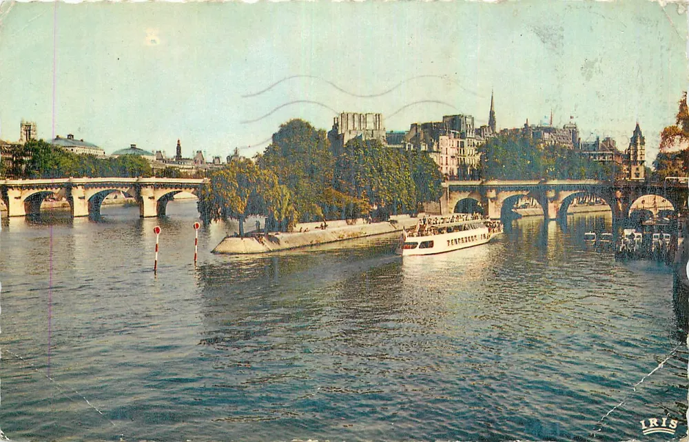 Paris - A Ponta da Cidade — Edições Chantal, Paris - Frente