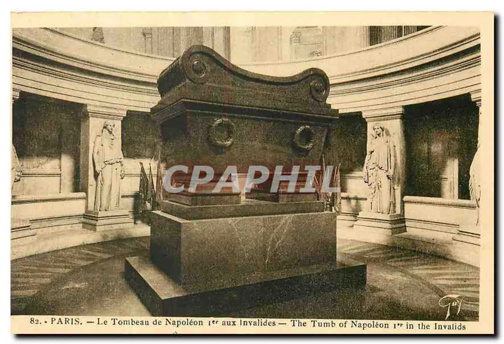 Paris — Le Tombeau de Napoléon 1er aux Invalides — éditeur Tuy, n° 82 - Recto