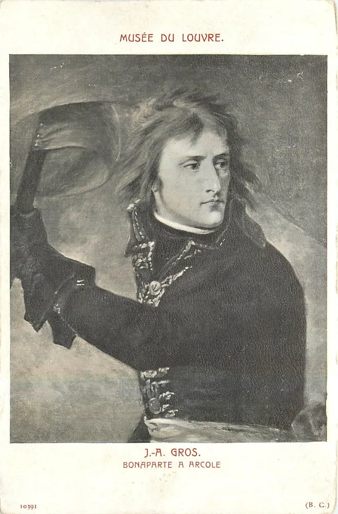 Bonaparte à Arcole — Musée du Louvre — J.-A. Gros — n° 10391 - Recto