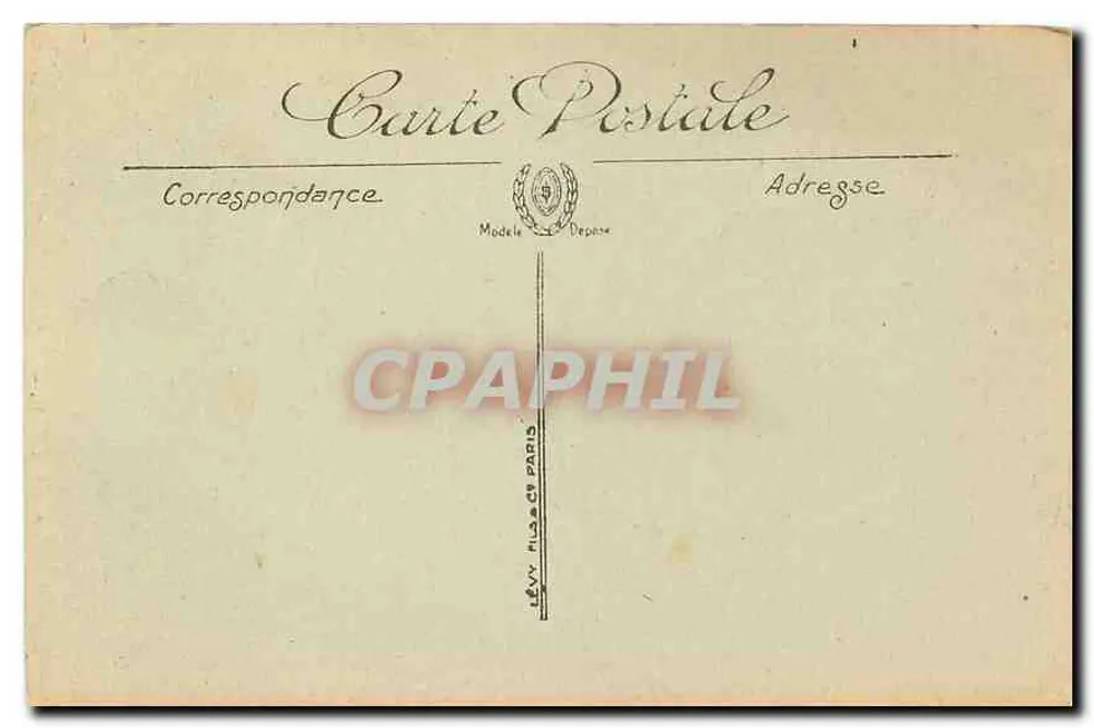 Estátua do Cavaleiro da Barre — Paris — Editor Lévy, n° 1618 - Verso