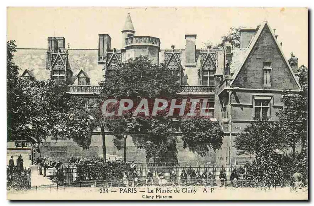 Paris — O Museu de Cluny — A.P. n°234 - Frente