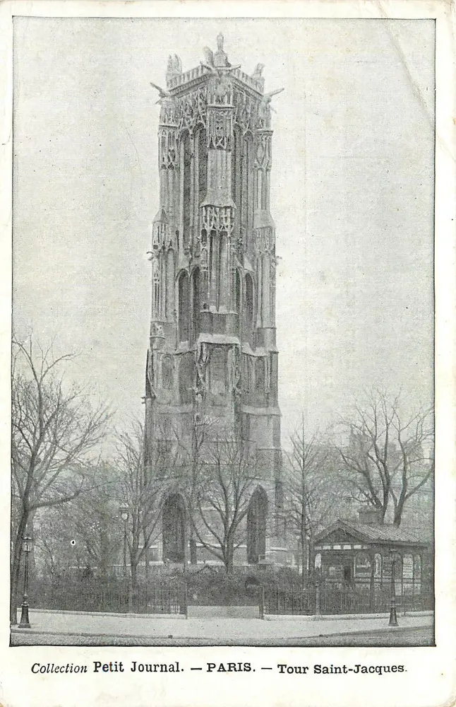 París — Torre Saint-Jacques — Colección Petit Journal - Anverso