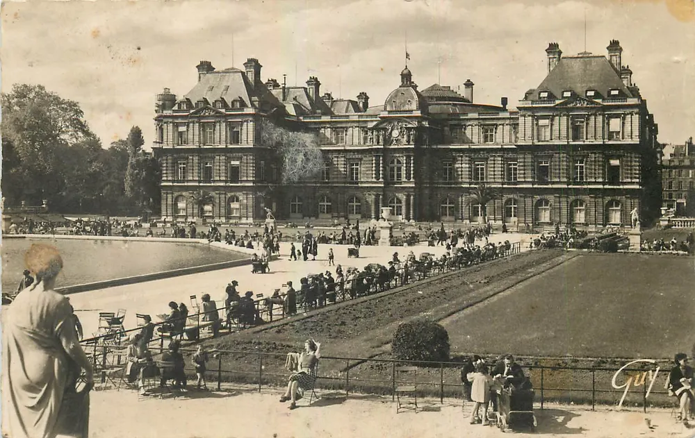 Jardin du Luxembourg — Palais du Luxembourg (1615-1620) — Guy - Vorderseite