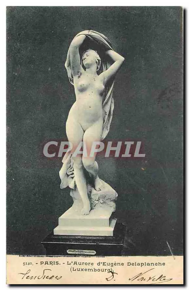 Paris - L'Aurore d'Eugène Delaplanche (Luxembourg) - Delaplanche - Recto