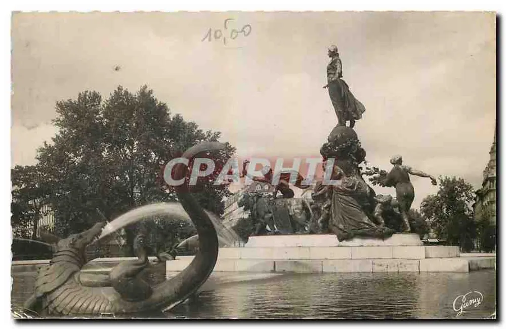 Fontaine de la Nation — Paris — editada por Gamy - Frente