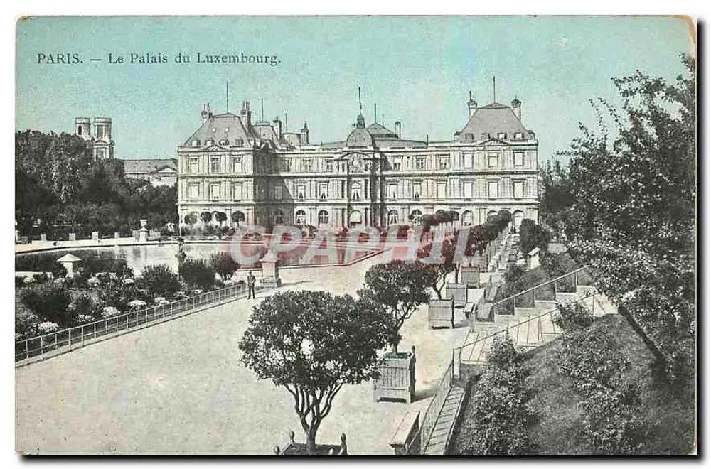 Paris — O Palácio do Luxembourg - Frente