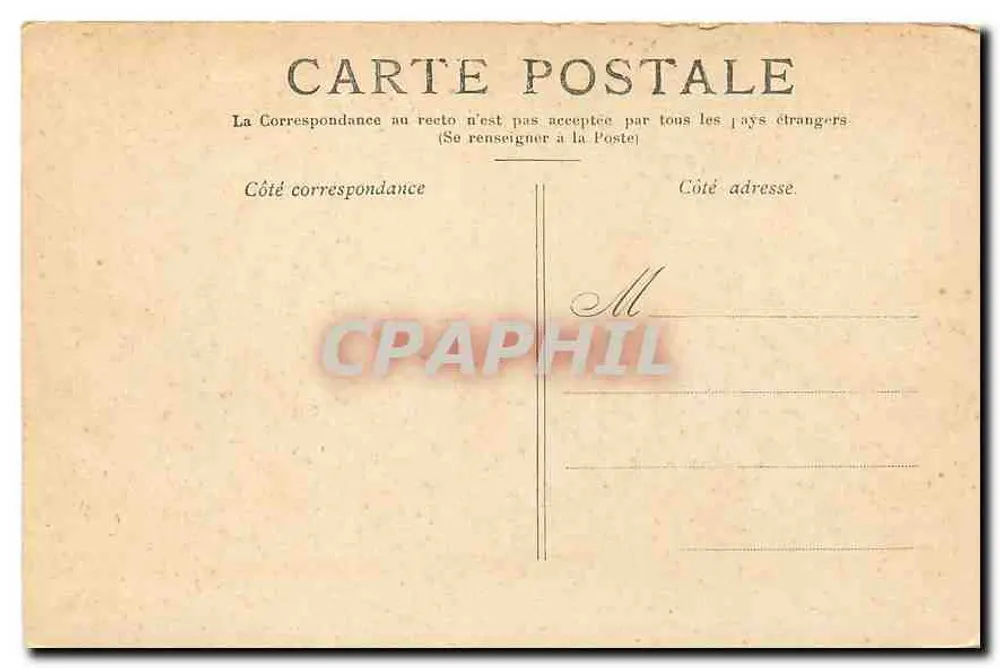 Paris — Les Canons des Invalides encadrant le monument de Mansart — éditeur non visible - Verso