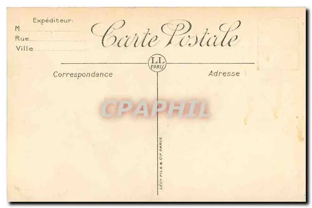 Paris — O Grande Palácio — LL. n° 270 - Verso