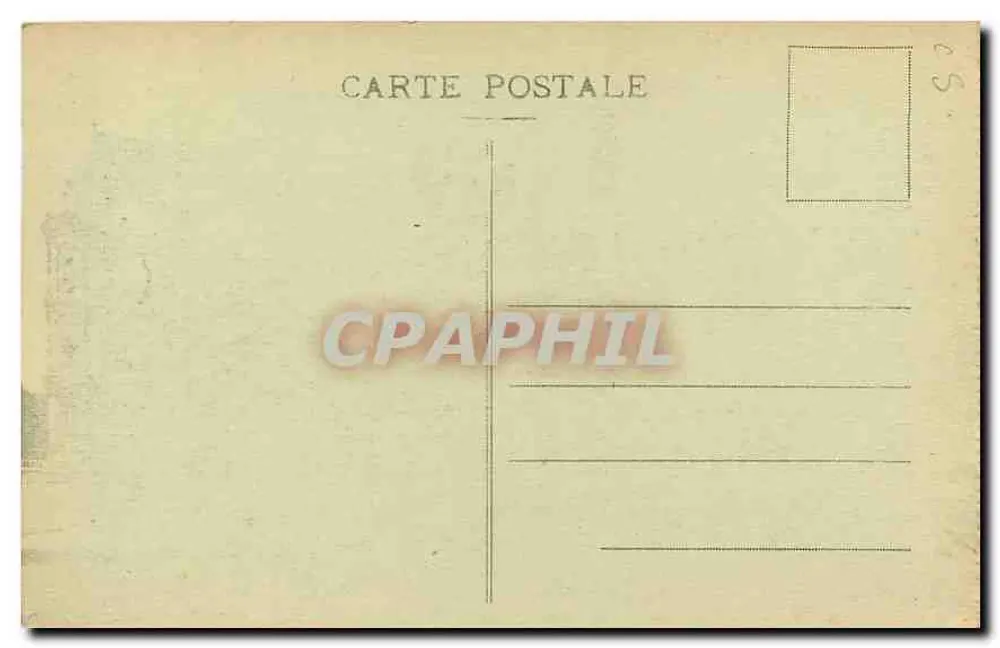 A Torre St-Jacques — Paris — editor desconhecido, número de série não visível - Verso
