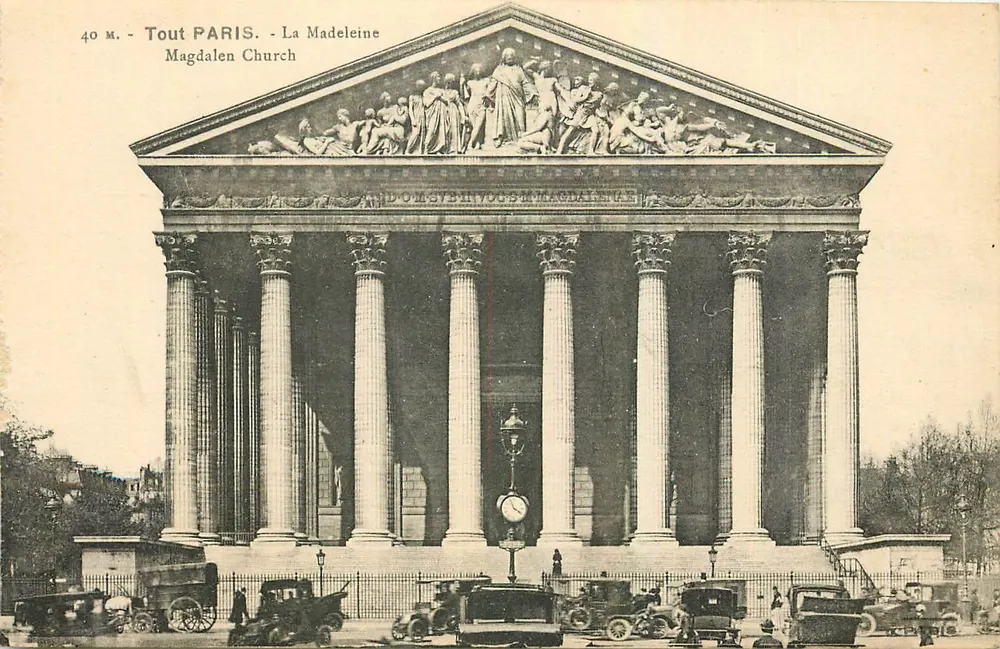 La Madeleine — Paris — Editora: Tout Paris, n° 40 M. - Frente