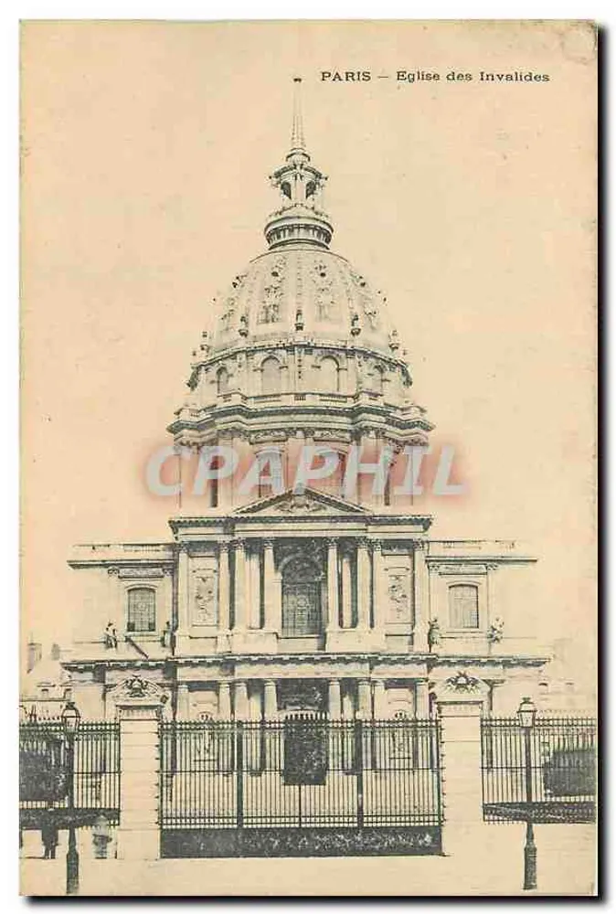 Paris — Igreja dos Invalidos - Frente