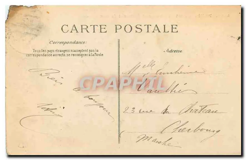 PARIS — Ponte au Change e Tribunal de Comércio — editor C. P. D. n° 4494 - Verso