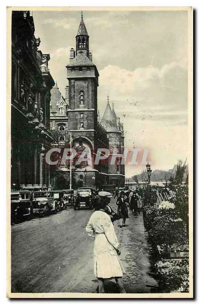 Paris — Quai aux Fleurs — Éd. Marcury, Paris, n°28 - Frente