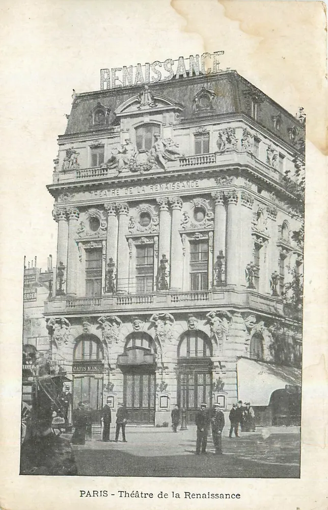 PARIS - Teatro da Renascença — Guis-Mance - Frente