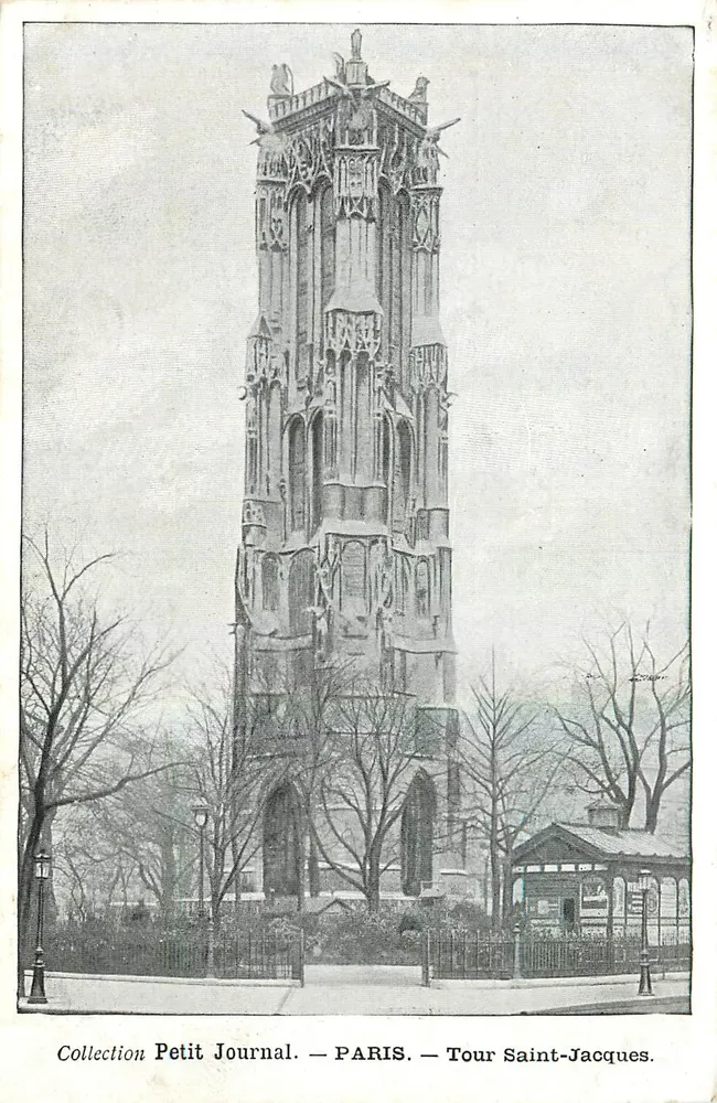 Paris — Torre Saint-Jacques — Coleção Petit Journal - Frente