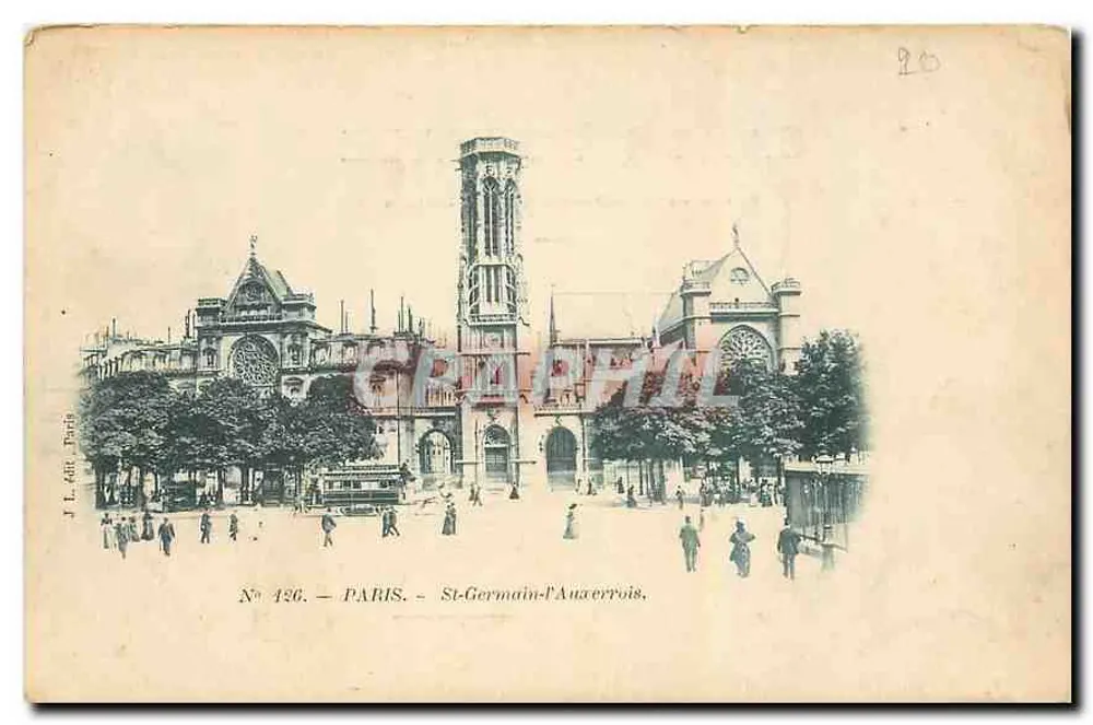 Paris — St-Germain-l'Auxerrois — J.L. édit. Paris, N° 426 - Frente