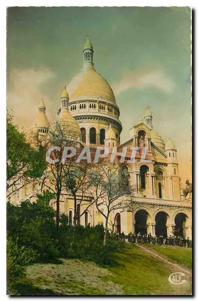 O Sagrado Coração — Paris — Éd. Galf, 30, rue Chapon - Frente
