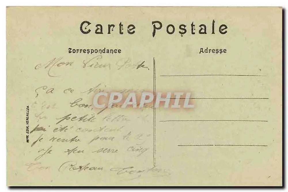 Paris — Tombeau de Napoléon Ier aux Invalides - Verso