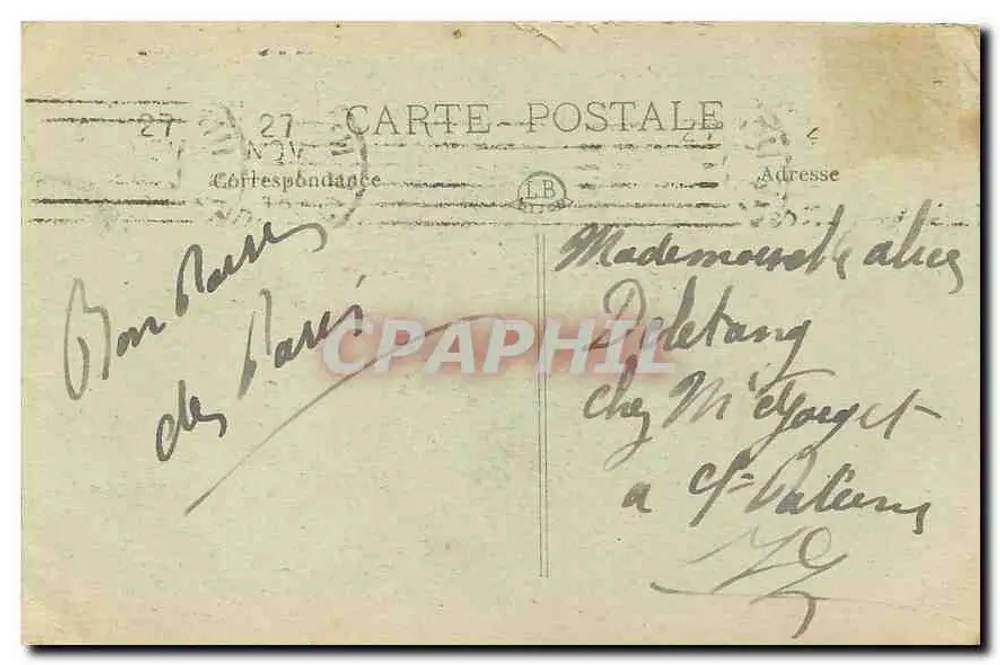 Paris — Abside Notre-Dame — Éditeur Patern, n°26 - Verso