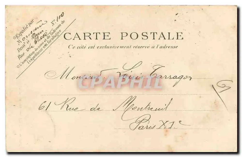 PARIS — CATEDRAL DE NOTRE-DAME (PLACE DO PARVIS) — Bonfons, n°160 - Verso