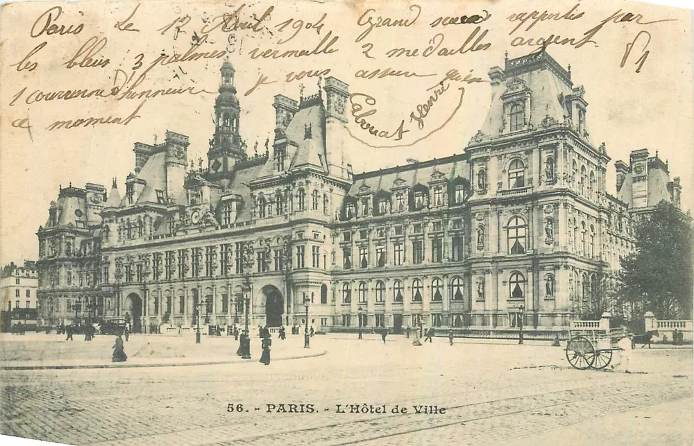 Paris - A Cidade da Corte — editor anônimo, n° 56 - Frente