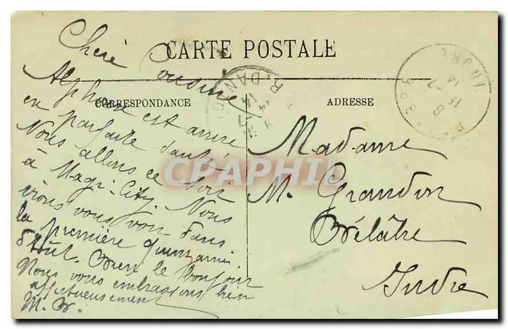 PARIS. — Le Bois de Boulogne. — Les Acacias. — LL. — N°338 - Verso