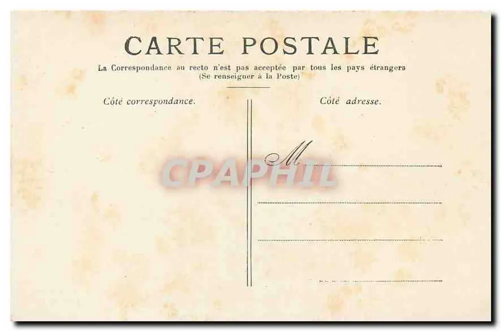 Paris — Jardim das Tuileries — editor não identificado - Verso