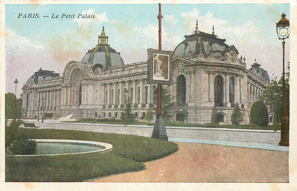 PARIS — O Pequeno Palácio — Editor não visível - Frente